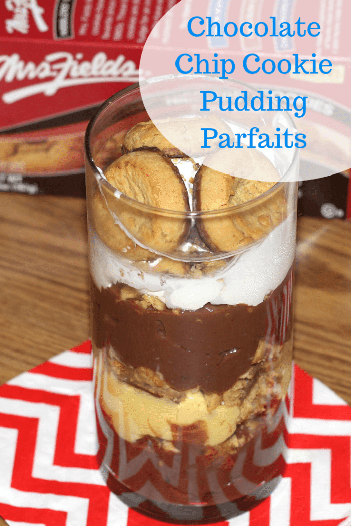 Chocolate Chip Cookie Pudding Parfaits Mrs Fields