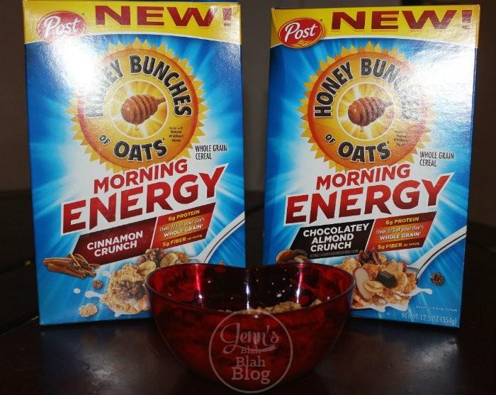New Honey Bunches of Oats Morning Energy