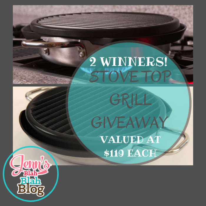 STOVETOP GRILL GIVEAWAY