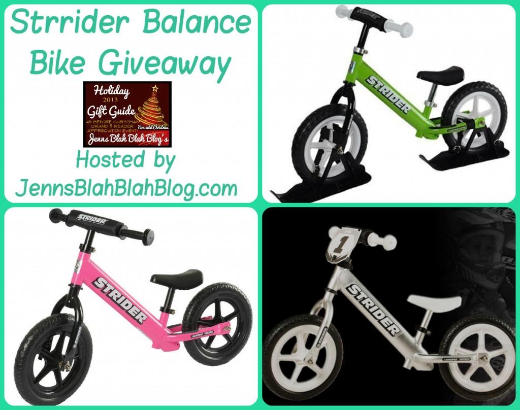 Strrider Balance Bike Giveaway