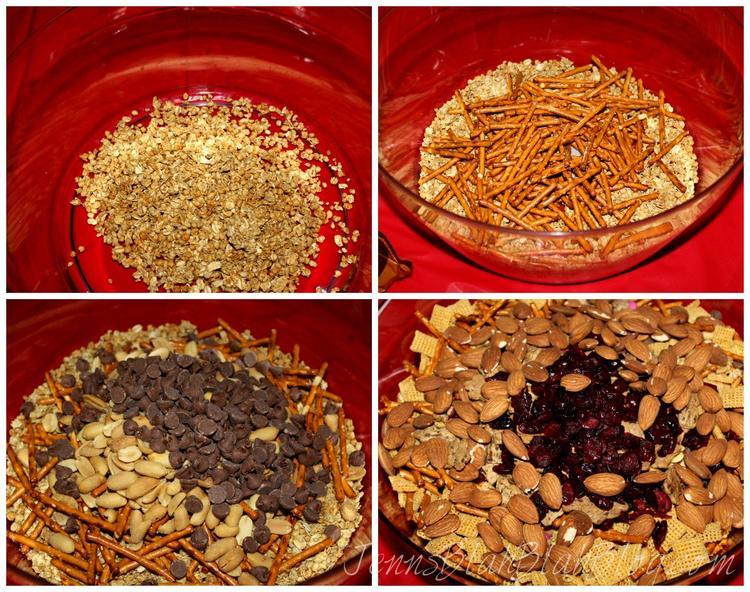steps to making trail mix
