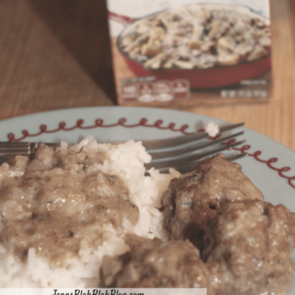 Meatballs in Savory Portobello Sauce Recipe