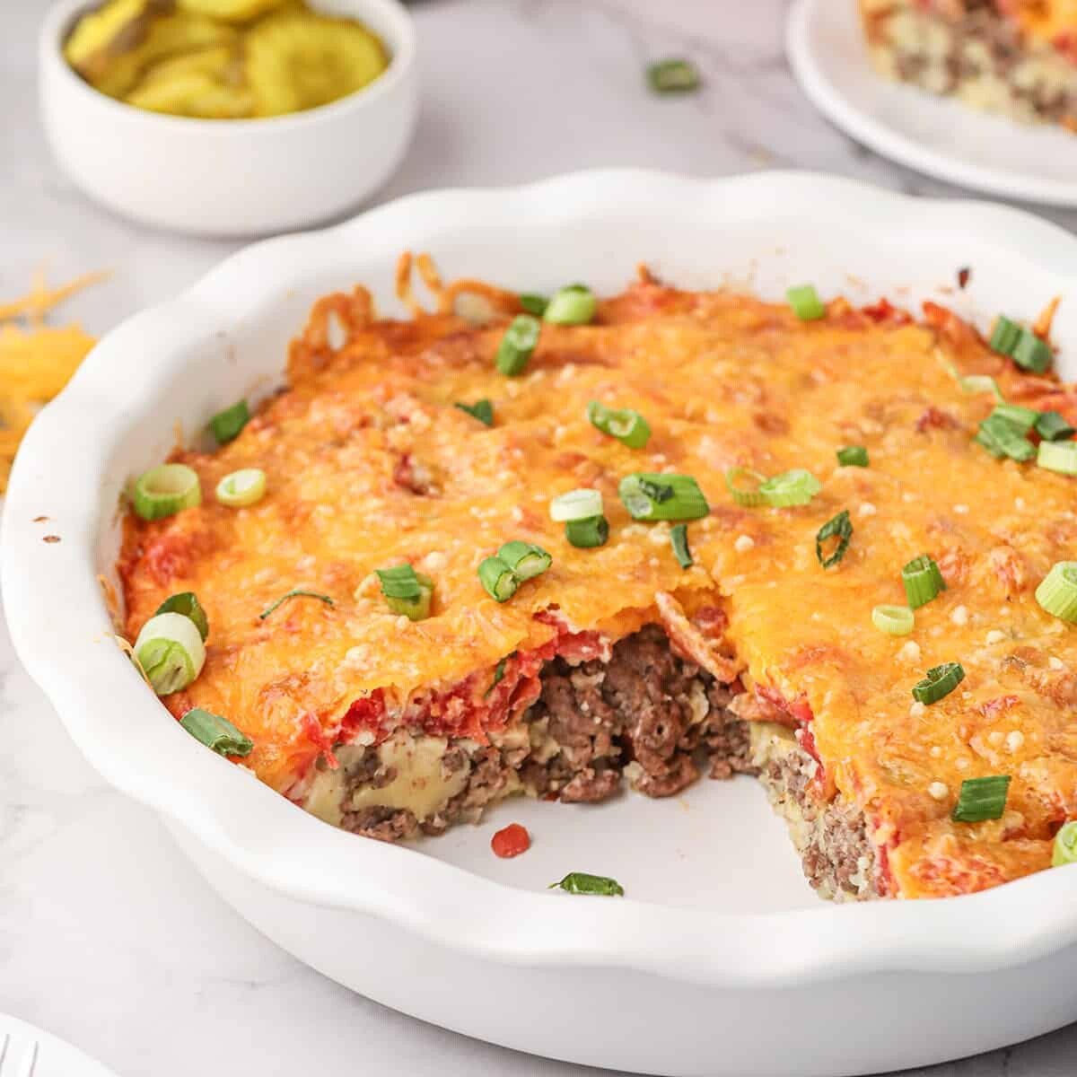 Easy Cheeseburger Pie 