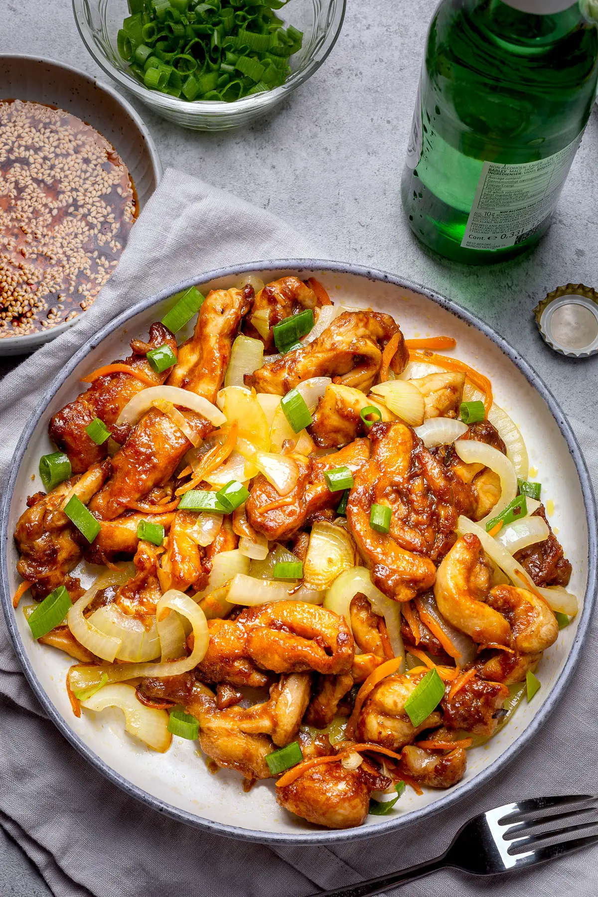 Quick Chicken Thigh Stir Fry