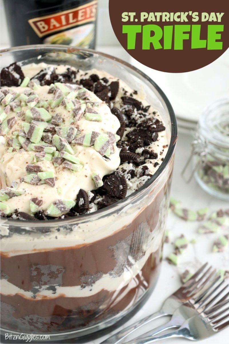 St. Patrick’s Day Trifle
