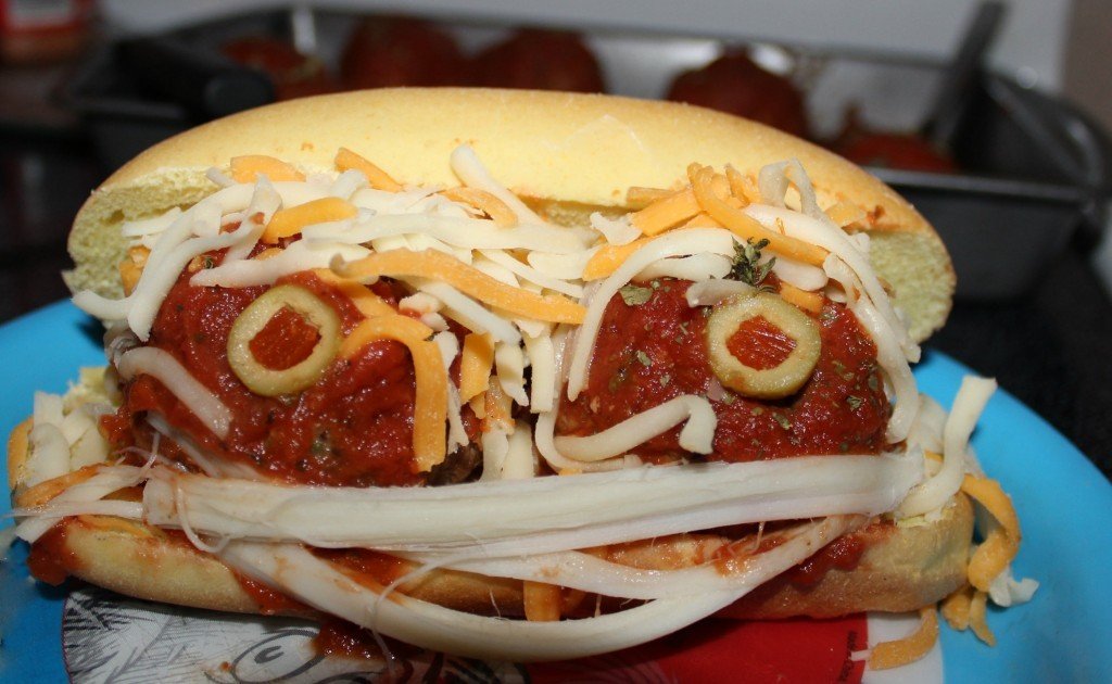Monster Meatball Recipe for Halloween